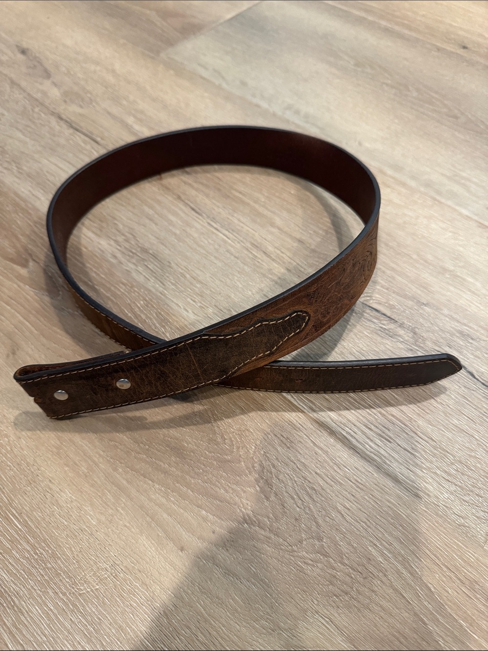 Women’s Brown Leather Belt Strap